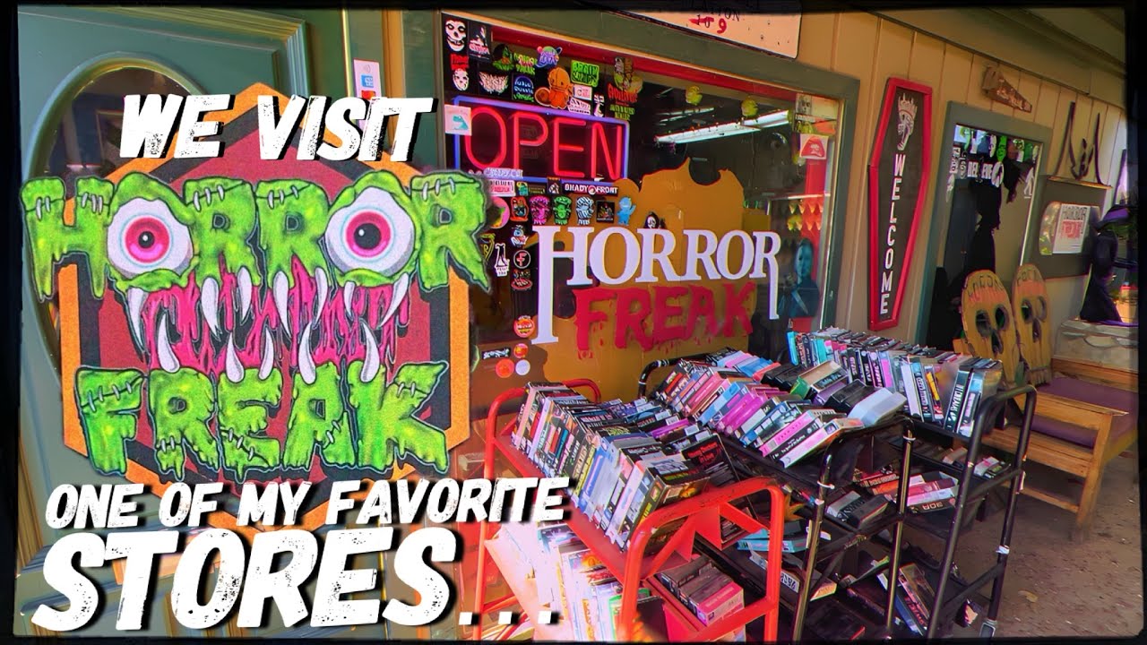 Horror Freak! One of the best stores around. #horror #collectibles #toyhunt