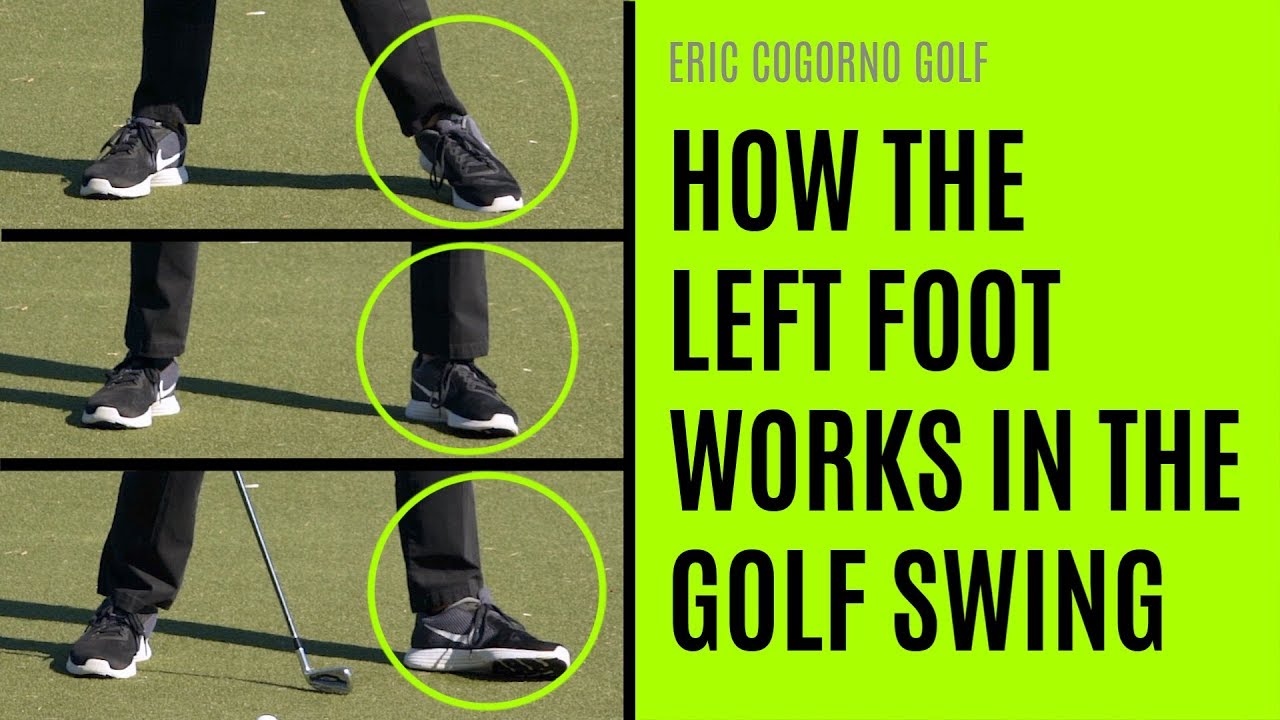 GOLF: How The Left Foot Works In The Golf Swing