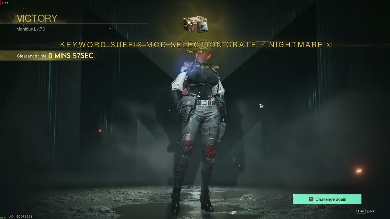 SOLO NIGHTMARE MANIBUS FARM w LUNAR SOCR SHRAPNEL BUILD (57 sec)