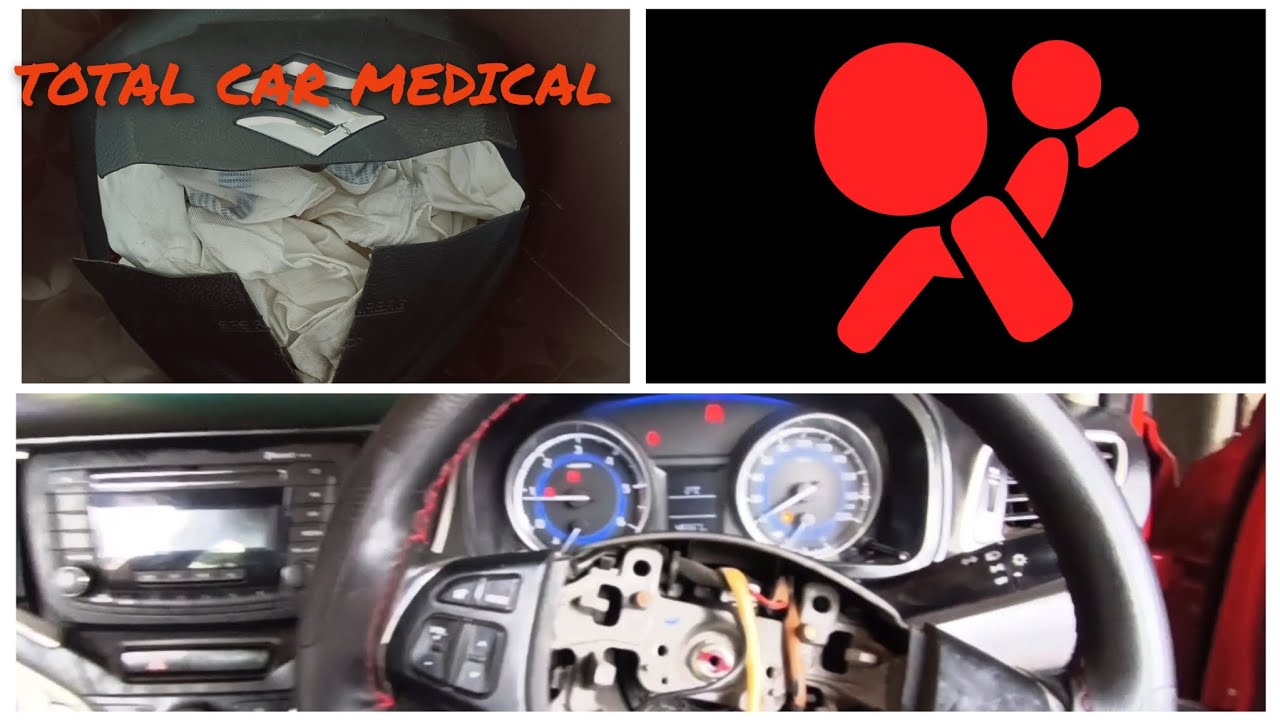 Baleno Airbag light on crash airbag [ TOTAL CAR MEDICAL ]                   #automobile #scanner