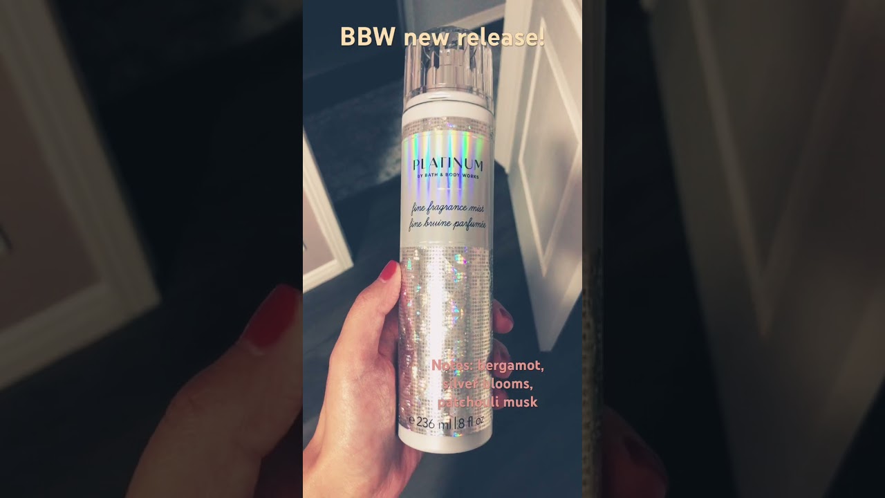 Platinum bbw #bodymists #skincare #bodymusic #bathandbodyworks