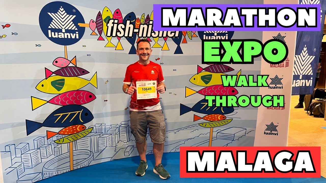 MALAGA RACE EXPO | Race Numbers & Merchandise! | 1 of 3 | #runner #vlog #fitness #race