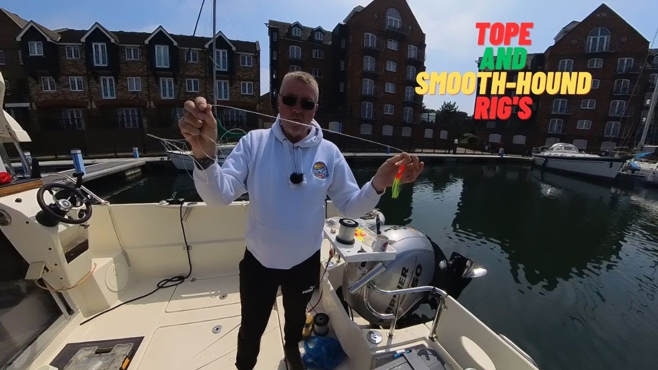 TOPE AND SMOOTH-HOUND SETUP [sea fishing uk]