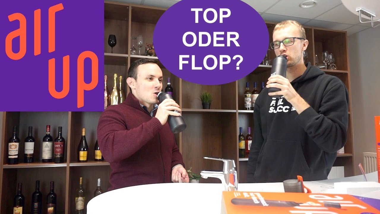 Funktioniert die air up Trinkflasche? | Startup Test