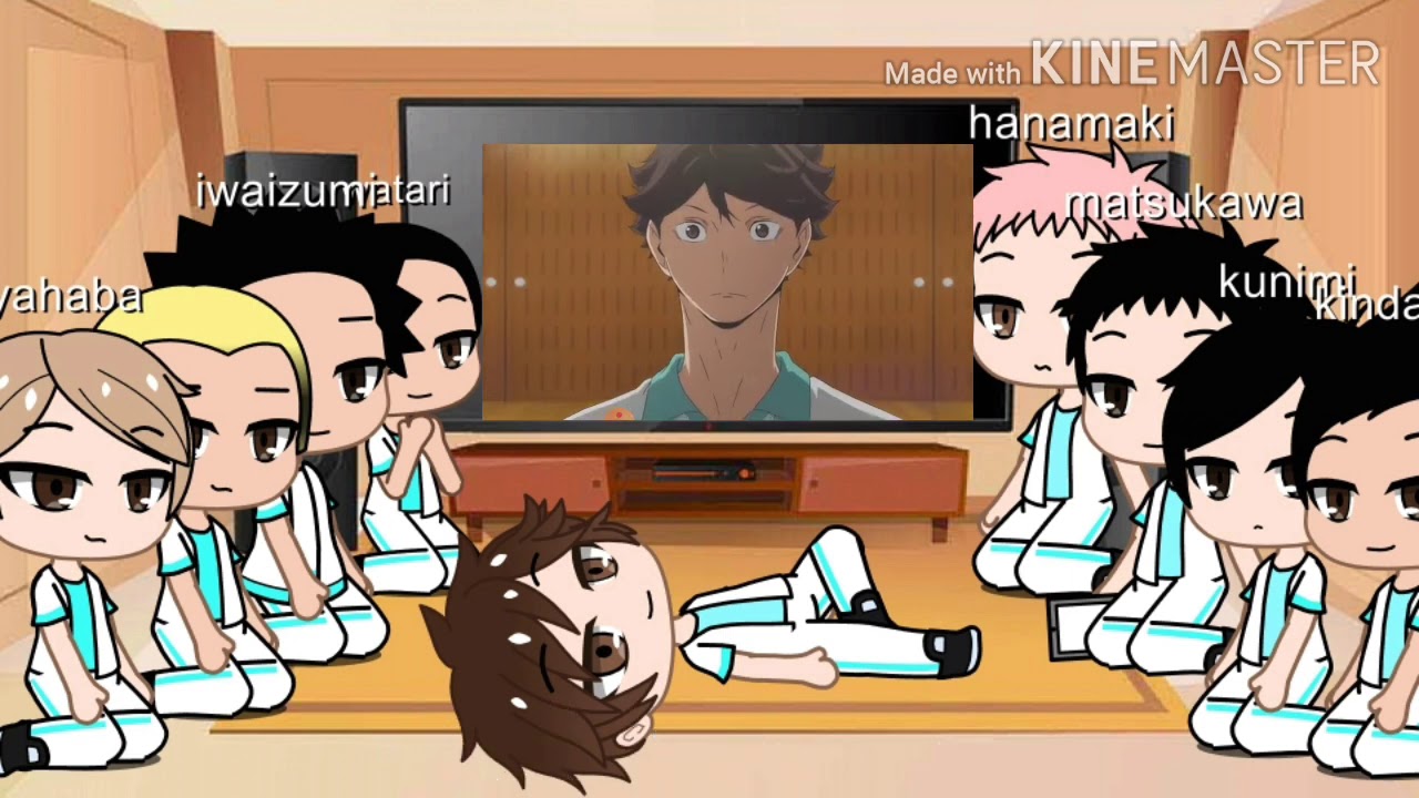 haikyuu aoba johsai react to oikawa amv  (part 3)