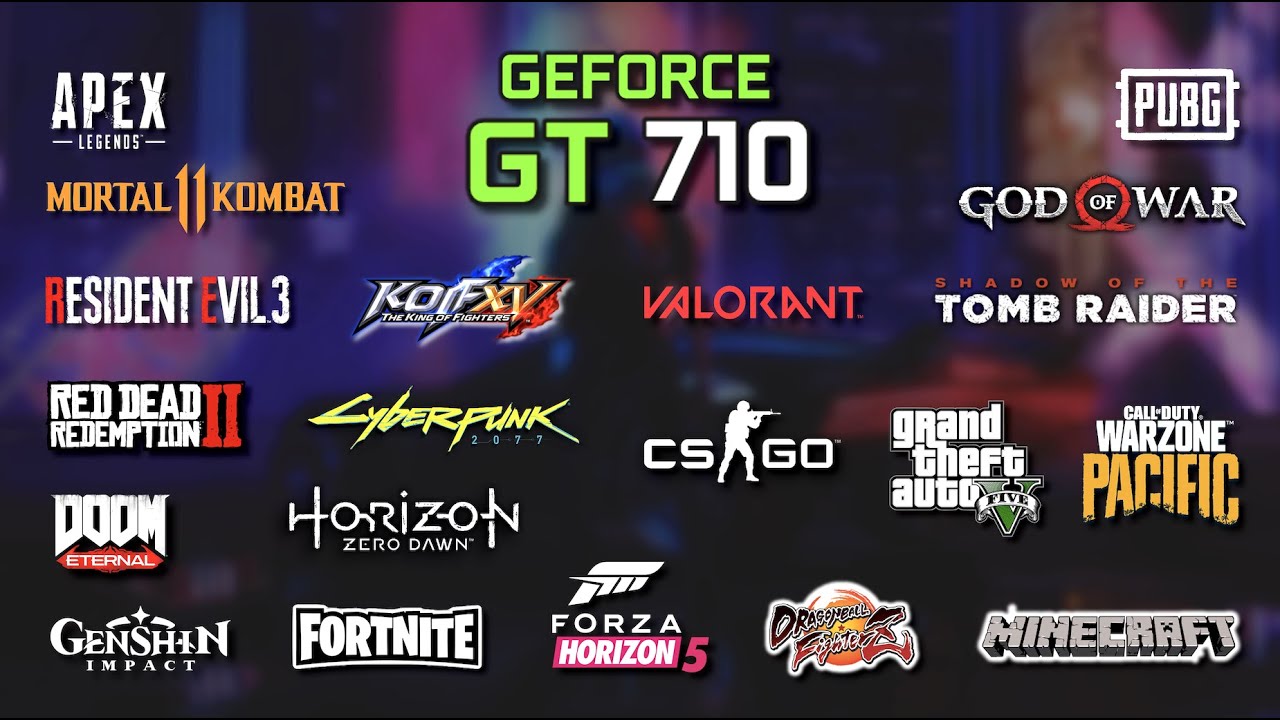 ✅ GeForce GT 710 en 2022 ✅ Test en 23 Juegos ✅ ¿Realmente vale la Pena?