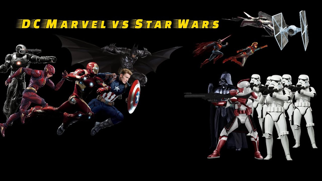 Dc Marvel vs Star Wars