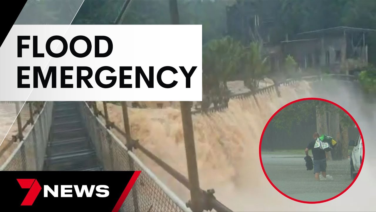 Flood emergency in north Queensland, authorities race to respond to the deluge | 7 News Australia