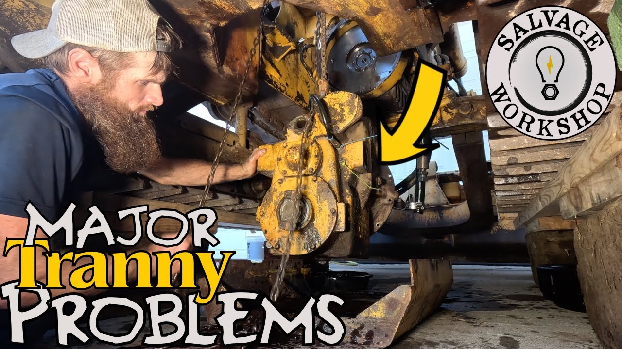 Transmission Removal from an OLD Bull Dozer ~ EASIER than I Thought! ~ Caterpillar D3 LGP - Part 5