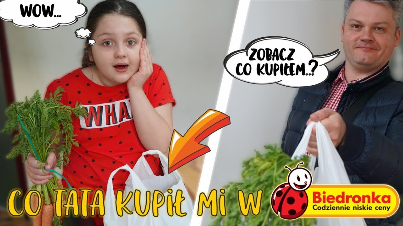 WOW 😱 CO TATA KUPIŁ MI W BIEDRONCE 🐞 ❓