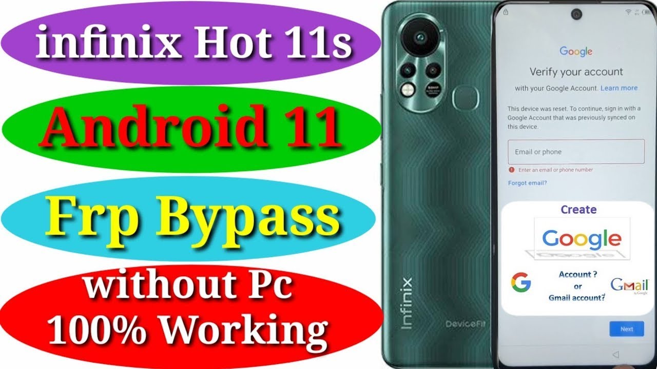 infinix Hot 11S Frp Bypass 2025 | Infinix Hot 11s Google Account Unlock | Hot 11S Frp Unlock New2025