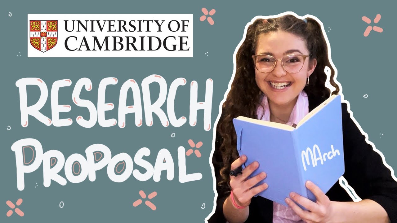 How To Write An MArch Research Proposal - Cambridge University - (Architecture) ✨🙌🏼