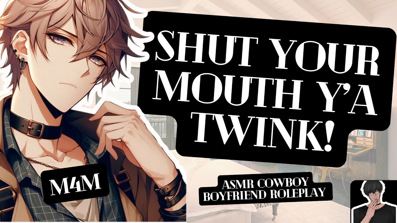 [ASMR M4M] Your Dorky Cowboy Boyfriend is Sick!? [ARGUMENT] [PLAYFUL] [WHINING] [REVERSE COMFORT]