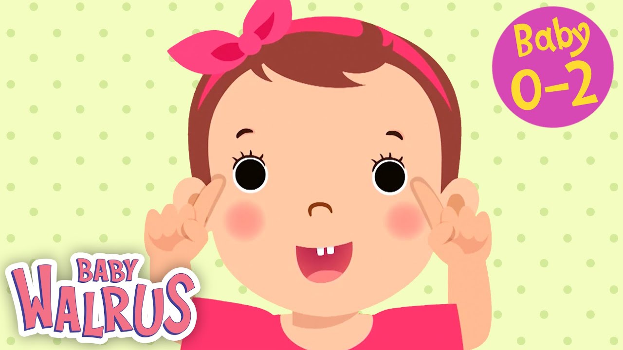 Meine ersten Worte #7 | K&ouml;rperteile | Lernserien f&uuml;r Babys 0-2