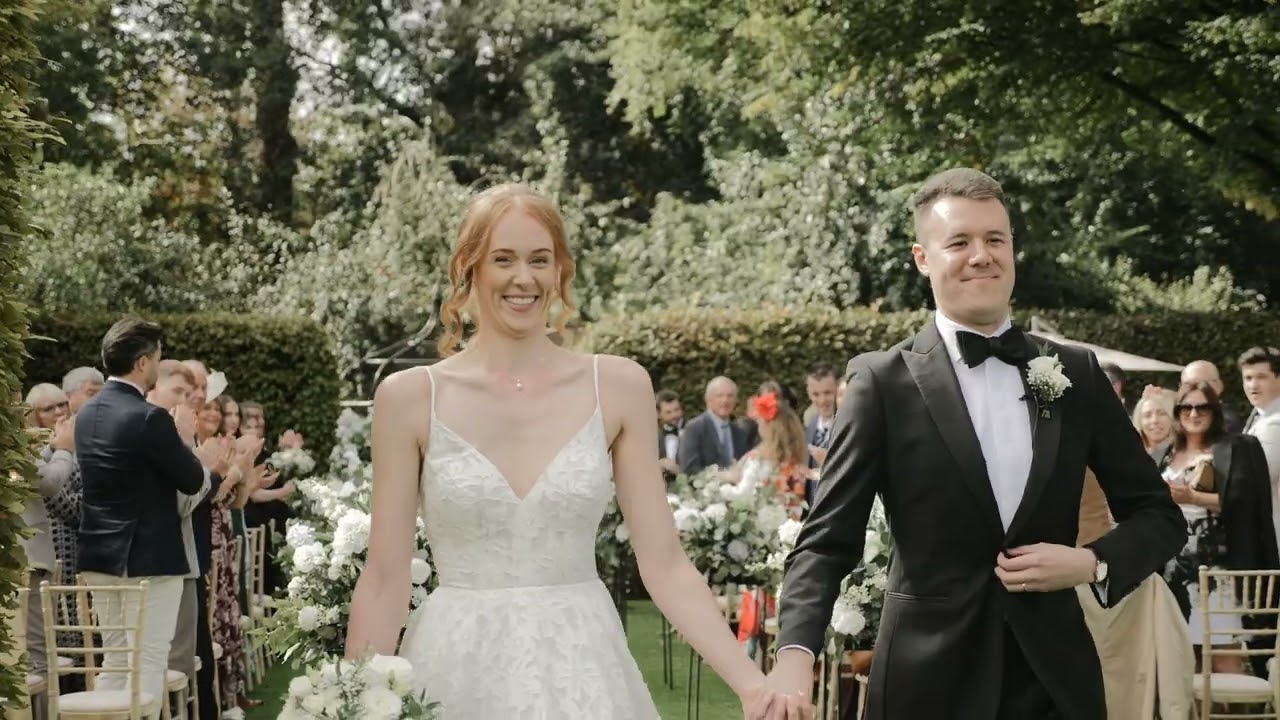 Stunning Saltmarshe Hall Black & White Wedding