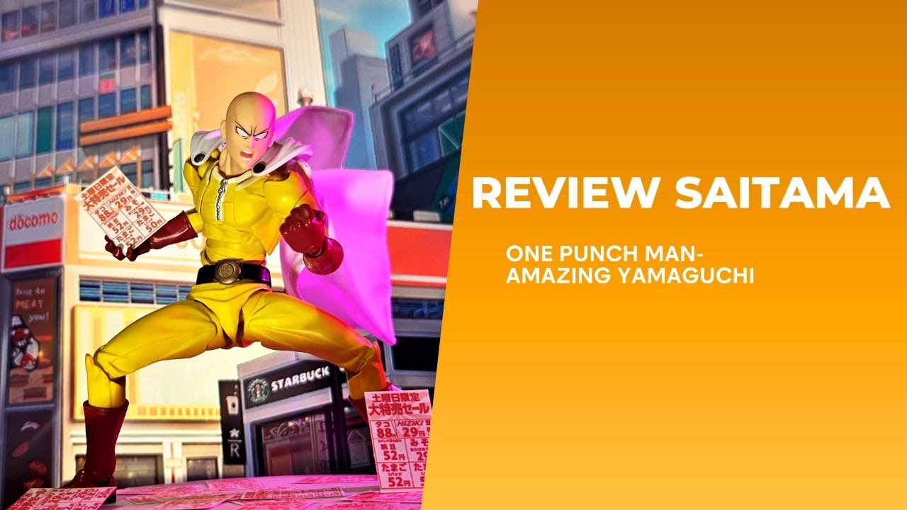 👊✨La figura definitiva de Saitama (One Punch Man) Amazing Yamaguchi ya está aquí… ¿o no? 🙈