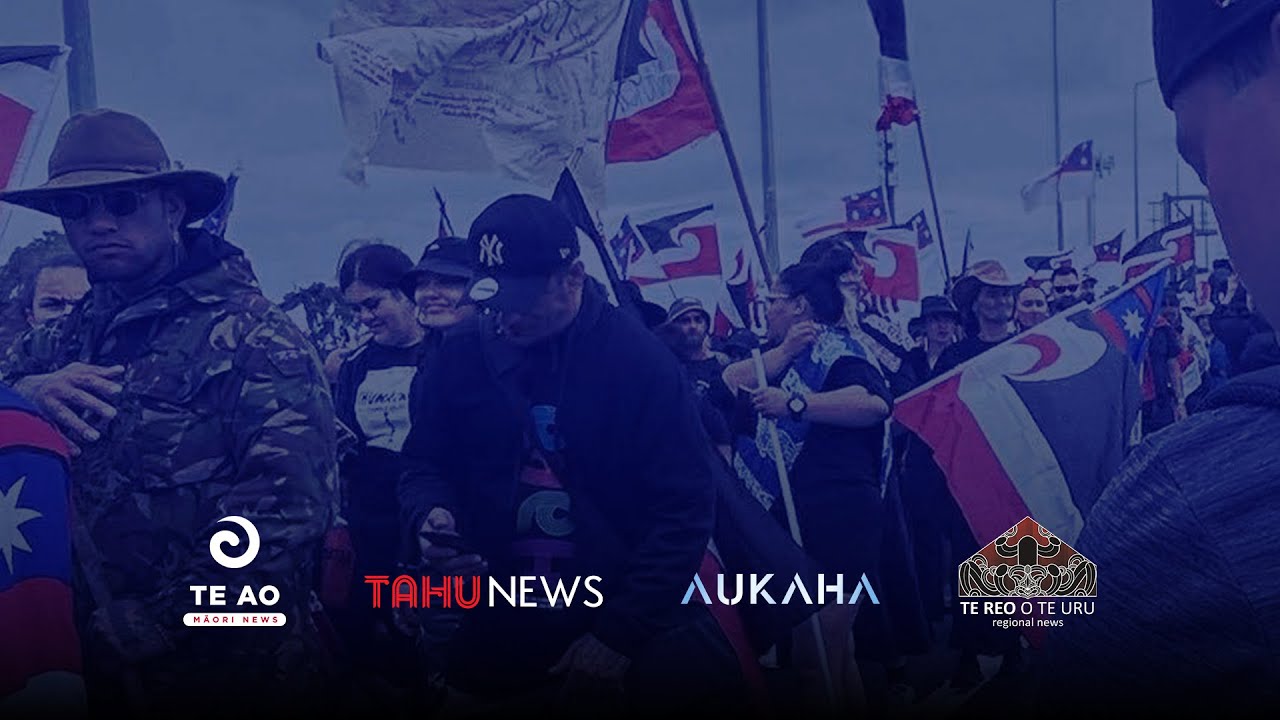 Hīkoi ki Pāremata | Live News Coverage by Aukaha News, Te Ao Māori News & our partners