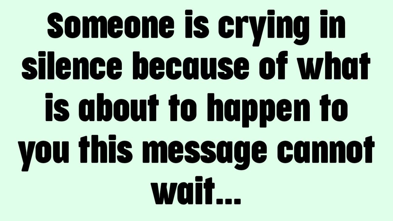 💸 Someone is crying in silence because of what is about to happen to you this message cannot wait...