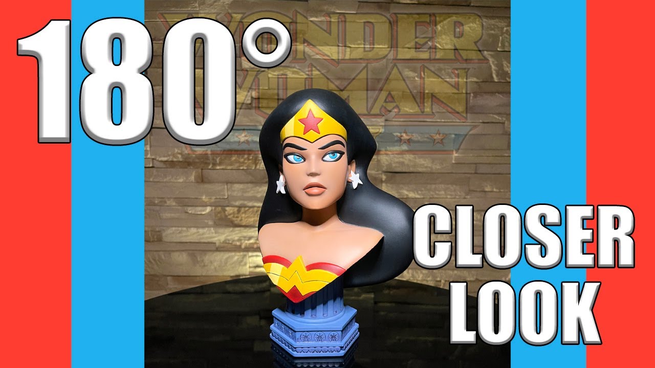 Justice League: The Animated Series - Wonder Woman Legends in 3-Dimensions Bust