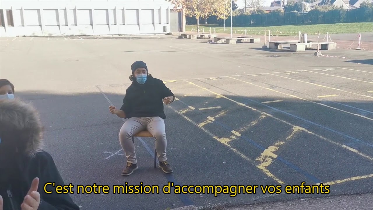 En cours masqué !