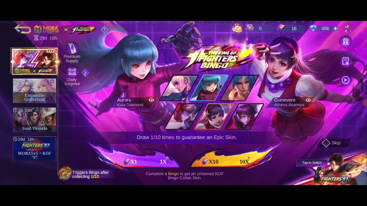 Will I Get The KOF skin? Or Will I Lose Diamonds? 