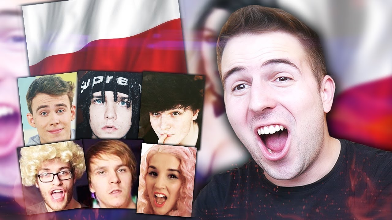 REACTING TO POLISH YOUTUBERS (ft. Stuu, Blowek, JET Crew, Naruciak,  MULTI)