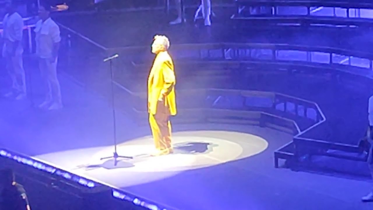 Si tú no vuelves Miguel Bosé Importante Tour Auditorio GNP Puebla 8/3/25