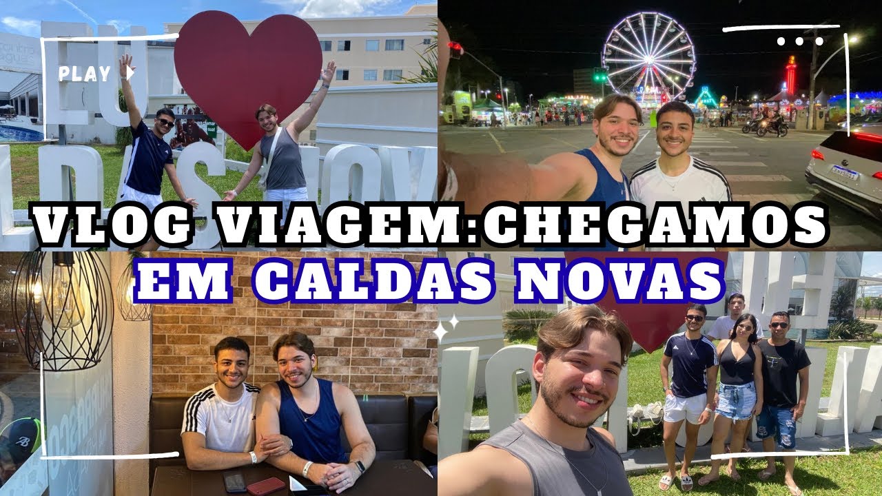 VLOG VIAGEM: FOMOS PARA CALDAS NOVAS DE ÚLTIMA HORA 😱| GRAVAMOS TUDO PARA VOCÊS 💦✨