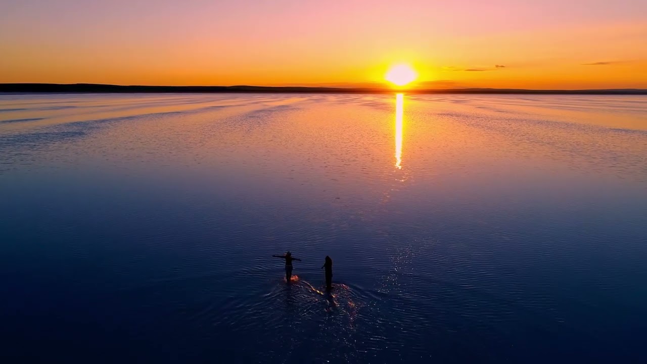 Walking Into the Sunset | A Moment of Pure Happiness