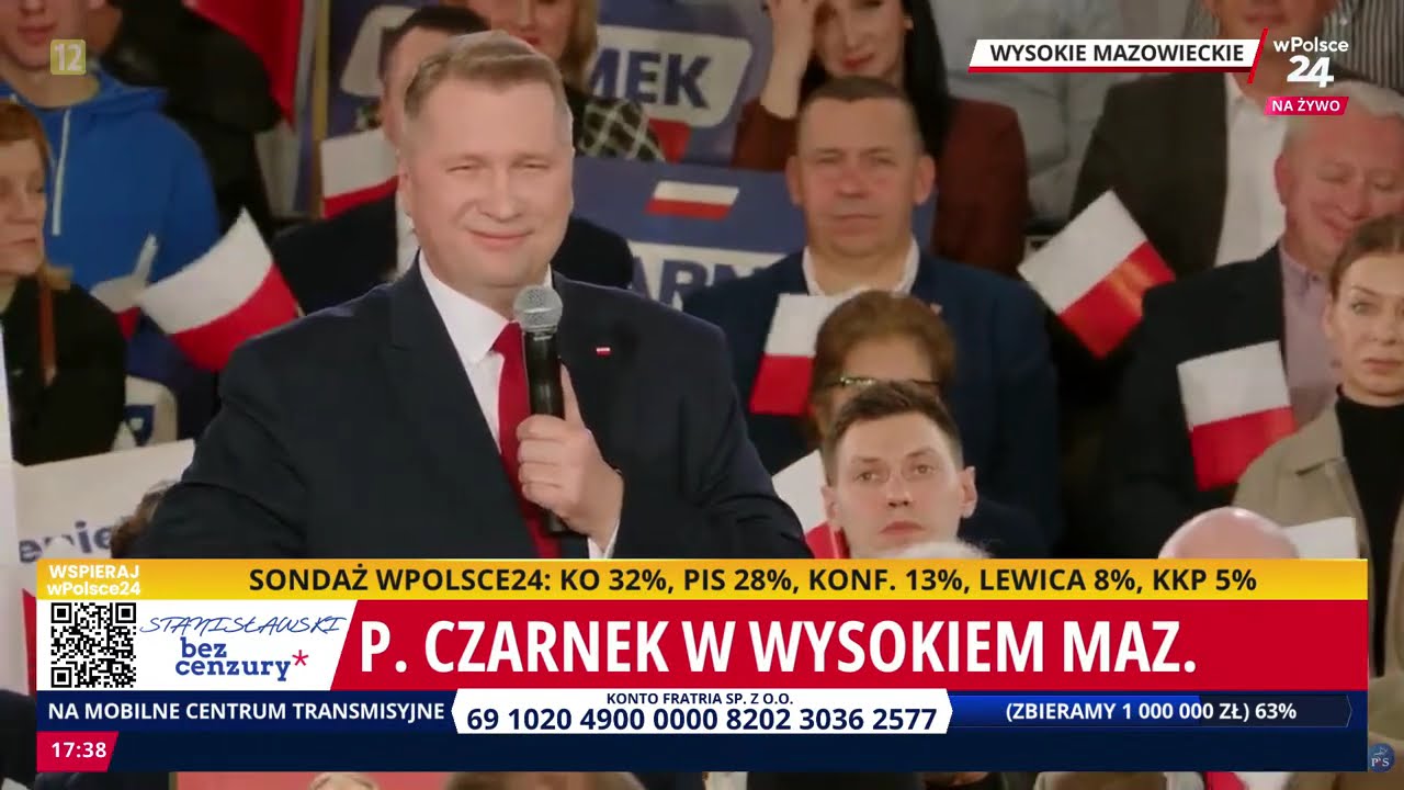 Przemysław Czarnek w Wysokiem Mazowieckiem . Ten rząd to dziadostwo! Stanisławski Bez Cenzury