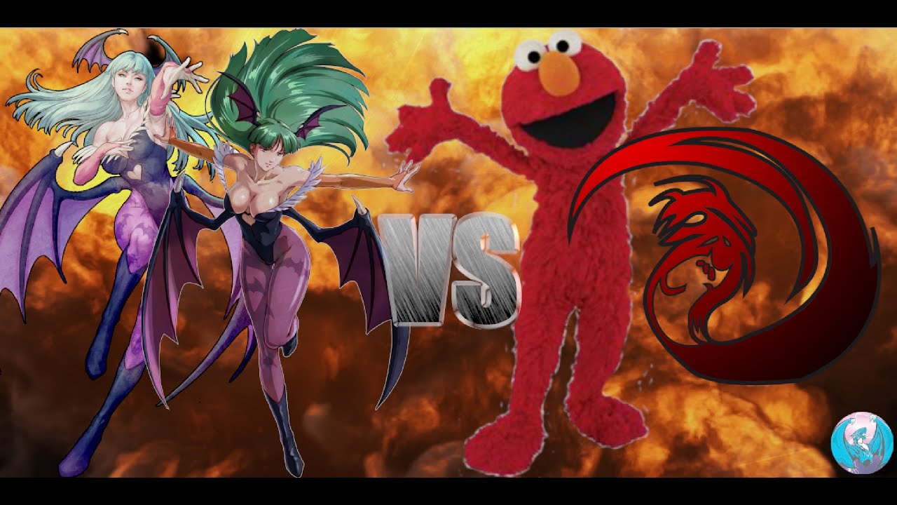 MUGEN - Request - Morrigan (Pots) x2 VS Evil Elmo + Giygas (Details in Description)