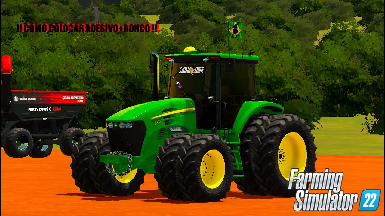 !! COMO COLOCAR RONCO+ADESIVO !! FS22
