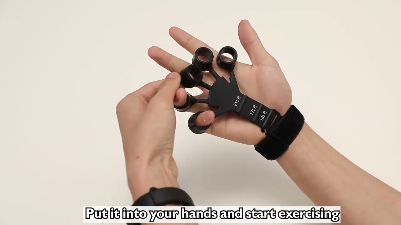 Hand Grip Strengthener Physical Tools Guitar Finger Trainer Training and Exercise Gym 6th Level