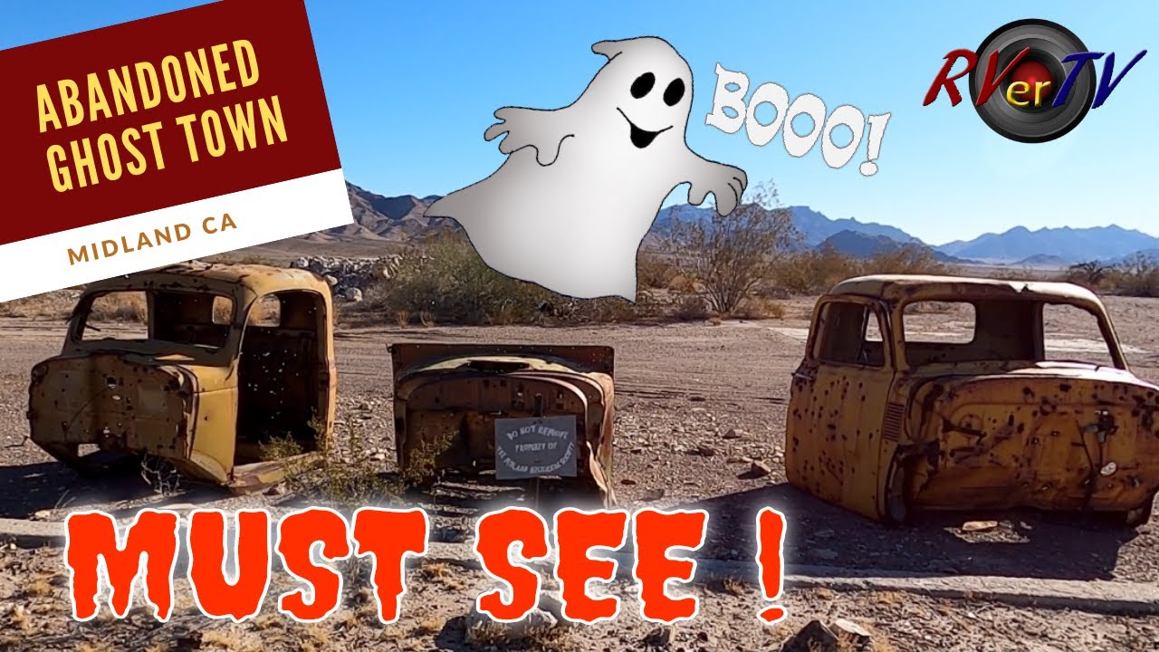 Midland California Ghost Town - Abandoned - Off Road Trails