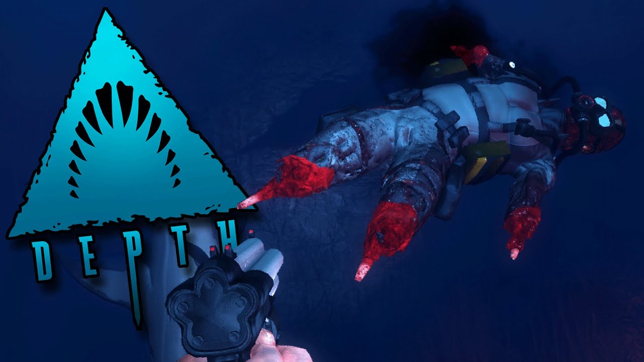 Depth Funny Moments - Sharks Vs. Divers, Trolling Friends, Spiked Mines, Goretastic!