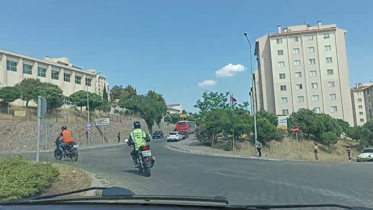 Buca Evka 1 Motorsiklet  2.etap yol parkur videosu#sınav #ehliyet #ders #izmir #motorsiklet
