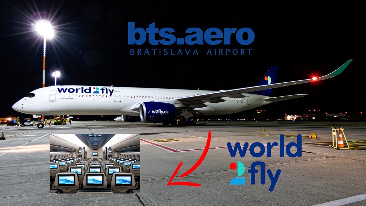 First Ever Airbus A350 flight to Bratislava in history!! - exclusive footage + explanation