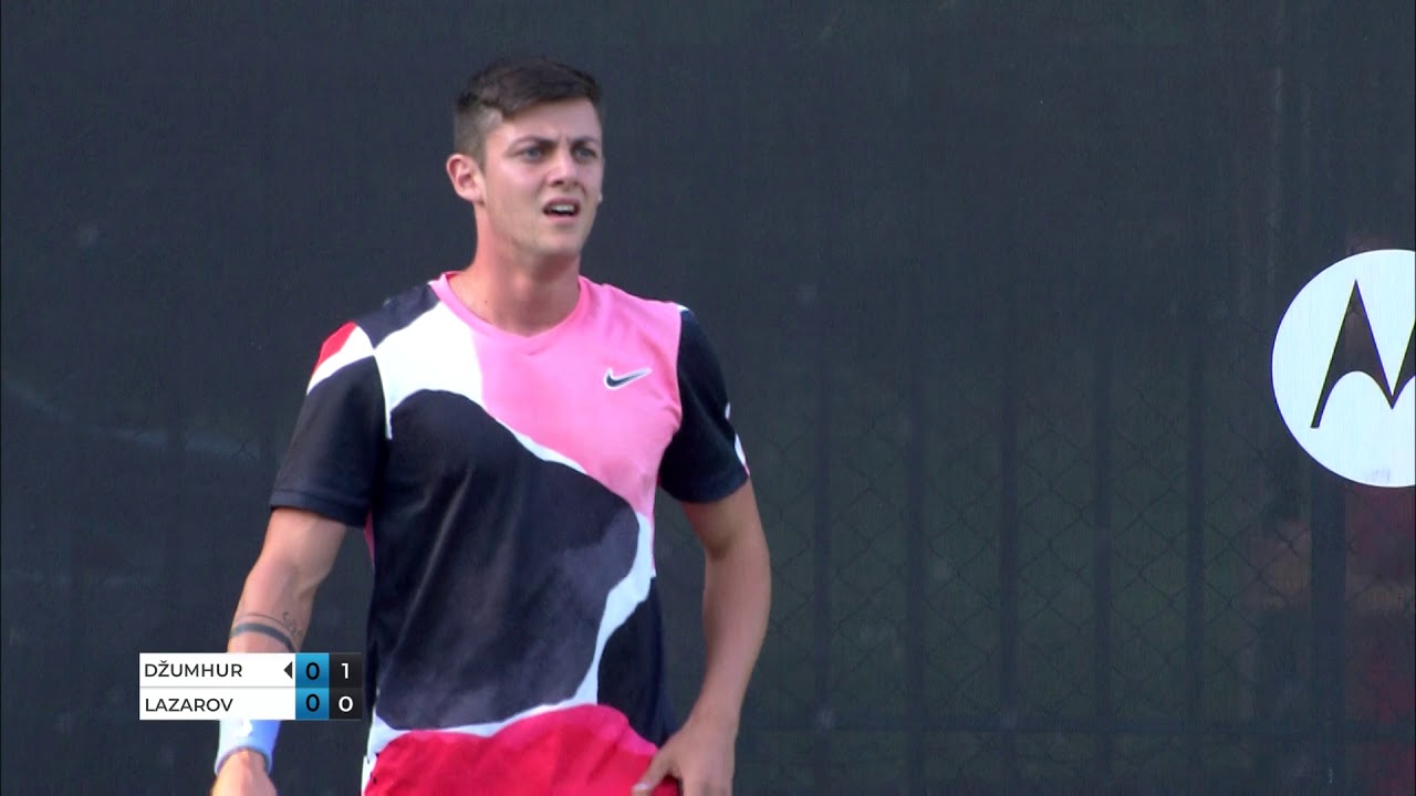 Eastern European Championship, Group B RR, Alexander Lazarov - Damir Dzumhur 1-6 3-6
