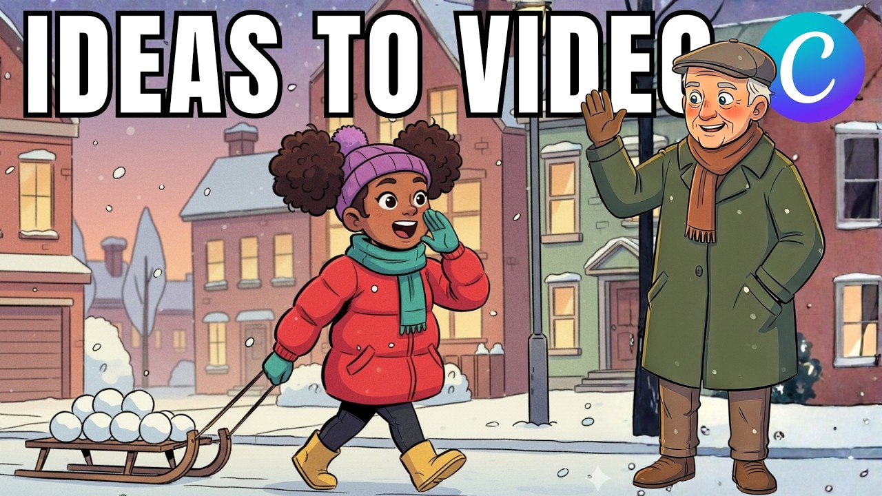 How to Make an Animated Cartoon Short Film With Lip Sync in Canva & AI!
