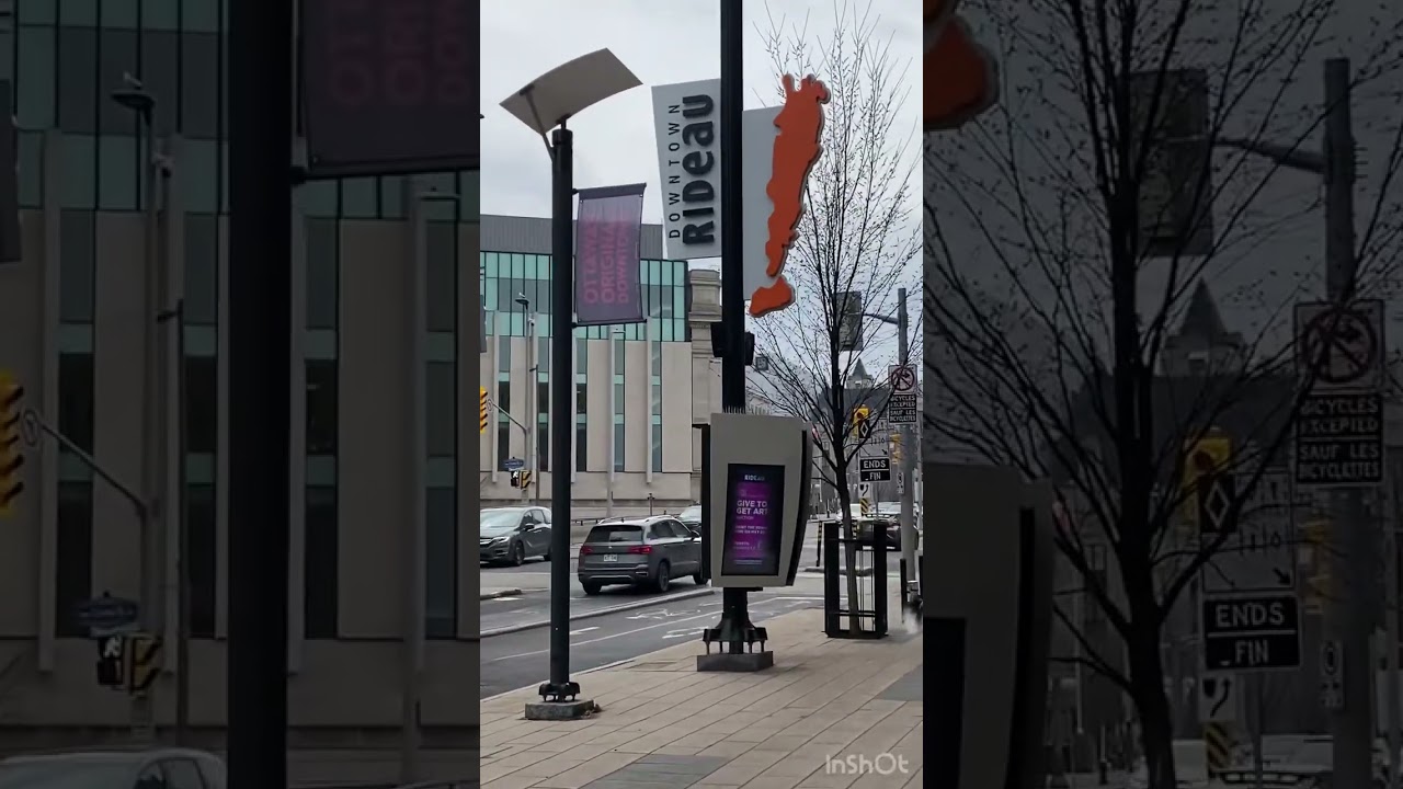 #Ottawa#Rideau downtown#Rideau Centre🇨🇦🍁🍂🛍️🍻🍺～20/April/2025🇨🇦