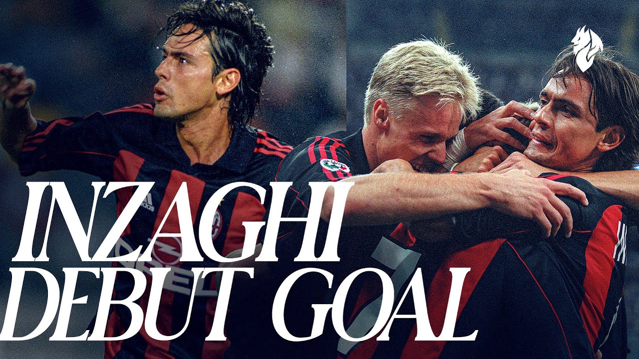 𝑷𝒊𝒑𝒑𝒐 𝑰𝑵𝒁𝑨𝑮𝑯𝑰's First Goal | AC Milan 5-2 Fiorentina | Full Match | Serie A 2001/02