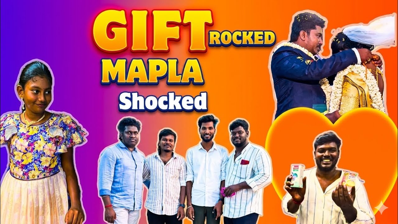 Gift ஐ பாத்துட்டு shock ஆன மாப்ள😍I Gallata Family vlogs