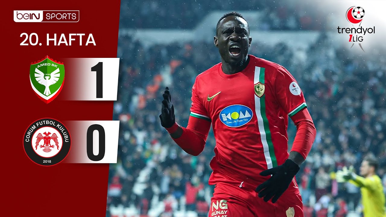 Amed Sportif Faaliyetler (1-0) &Ccedil;orum FK | 20. Hafta Ma&ccedil; &Ouml;ZETİ | Trendyol 1. Lig - 2025/26