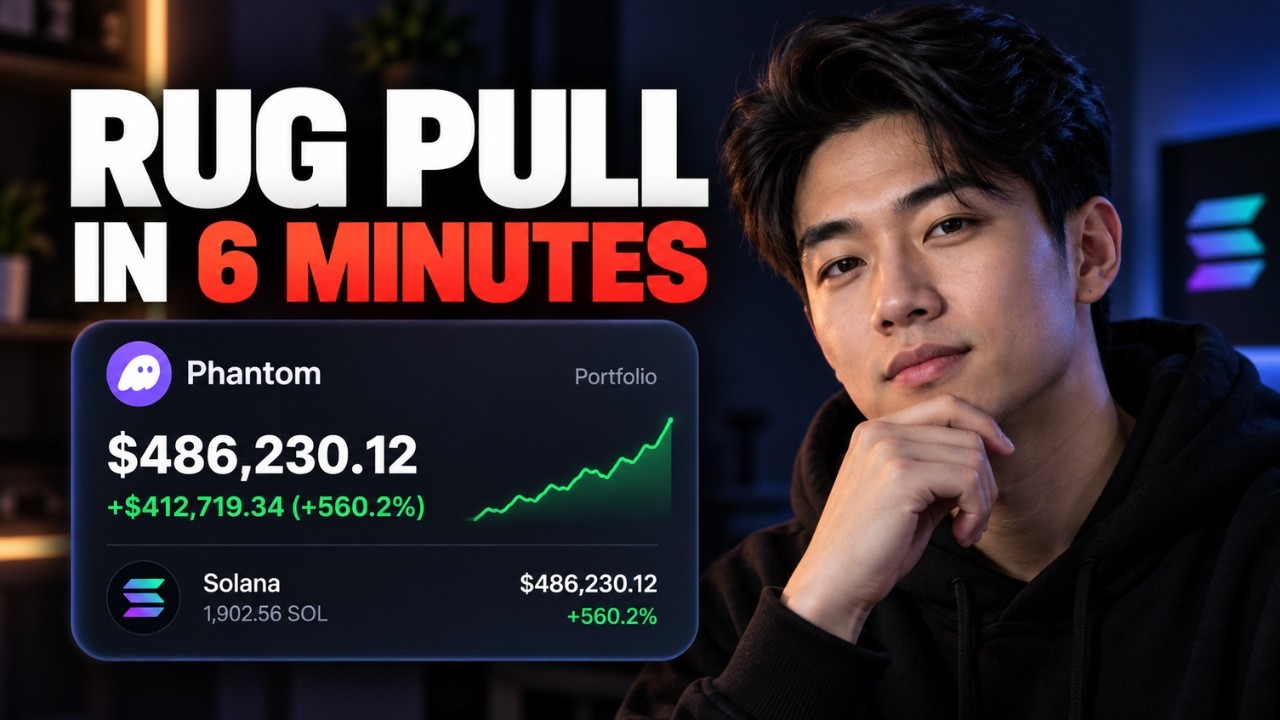 HOW I EASILY RUG PULL A MEME COIN IN 6 MINUTES (+$486,230 😮)