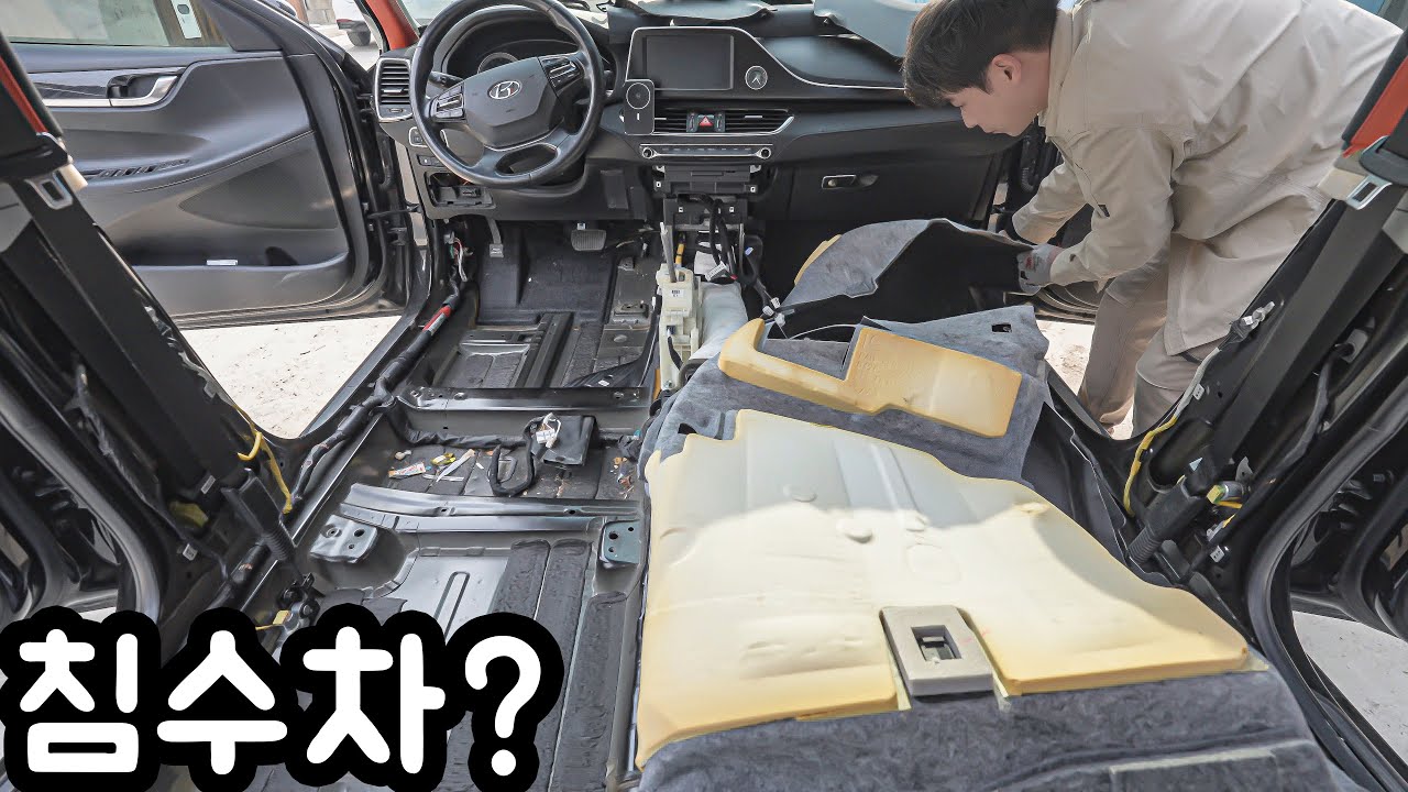 이 차는 정말 침수차였을까?
