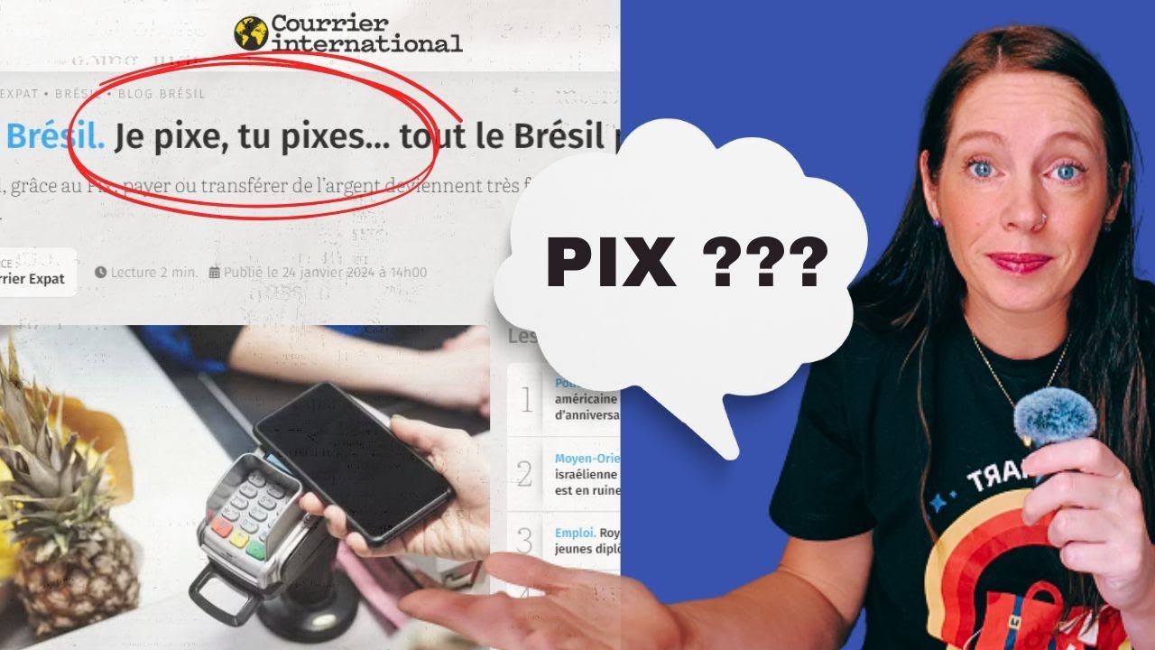 PIX vira assunto na FRAN&Ccedil;A (e ningu&eacute;m conhece...) | C&eacute;line Chevallier