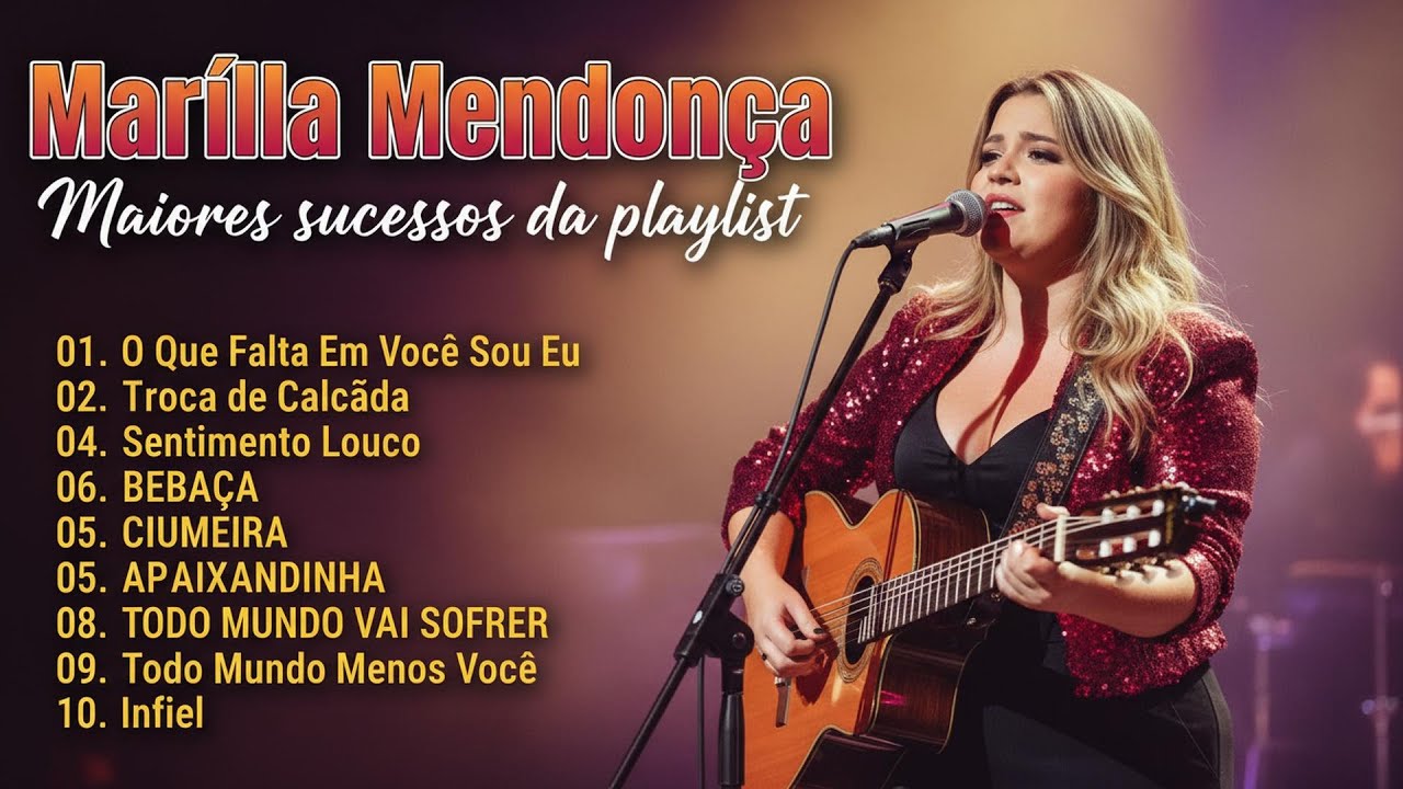 🎶 Marília Mendonça – Hits que marcaram gerações e curaram corações em momentos difíceis ❤️