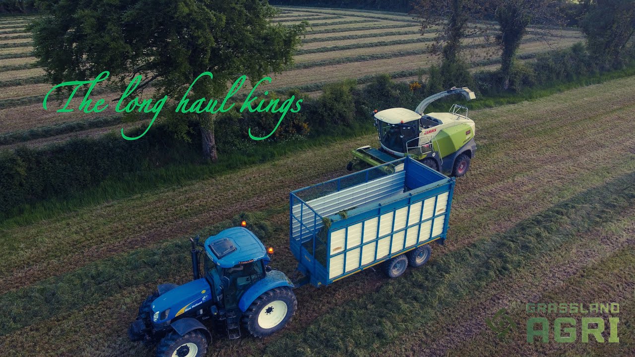 The Long Haul Kings- Pt3 - Silage 2k20- Pat Cronin & Son Contracts (Class,New Holland, John Deere)