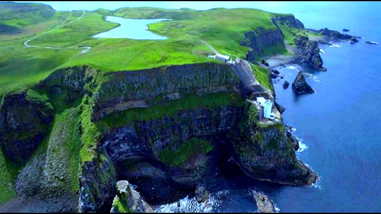 DJI Phantom 4 Drone | Rathlin Island | Co Antrim. Northern Ireland