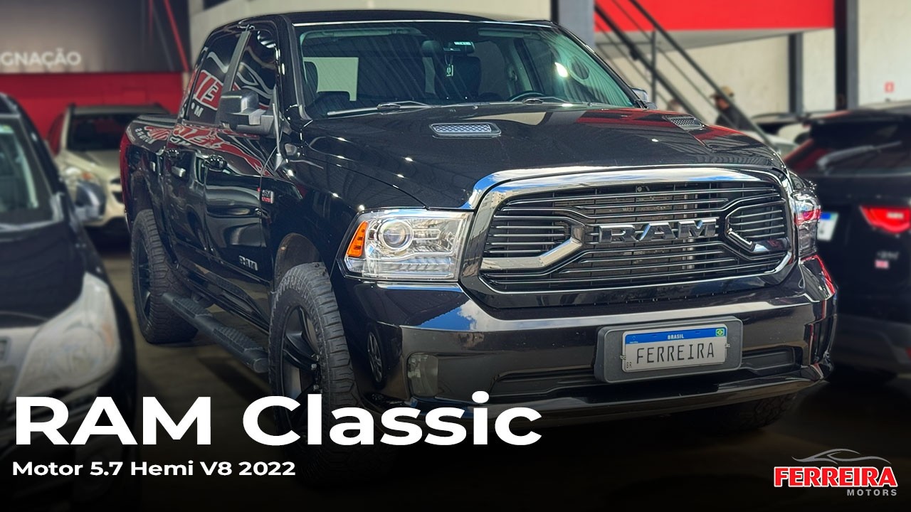 RAM Classic 5.7 V8 HEMI 2022 | O ronco desse V8 é surreal